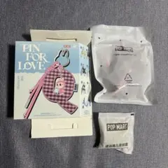 「U」POP MART ラブブ アルファベットペンダント