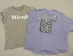 半袖　Tシャツ 2枚セット　デビロック　coca 130