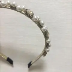 カチューシャ ビジュー