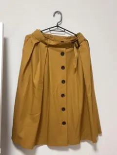 PROPORTION BODY DRESSING フロントボタンフレアスカートM