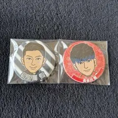 長谷川慎　缶バッチ　居酒屋えぐざいる