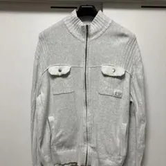 Calvin klein ジップアップ カーディガン