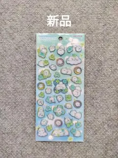 キャンディグリッターステッカー シマエナガ クローバー　ボンドロシール