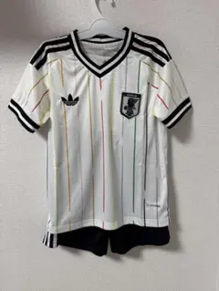 adidas サッカー日本代表 ユニフォーム アウェイ 3点セット【120cm