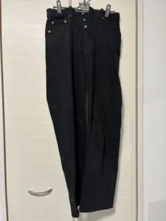 Levi's ブラックデニム ストレートパンツのサムネイル