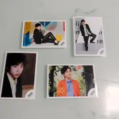 嵐　二宮和也　ミニフォト4枚セット
