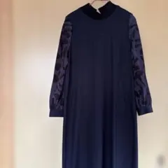 パールボタンワンピース