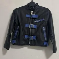 JIMSINN ジレベスト Punk パンク ジップ パッチ レザー 革 Dunlop (Jim Dunlop) JH20 [JIMI HENDRIX SIGNATURE LEATHER