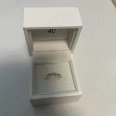 4℃シルバーリング　10号　指輪