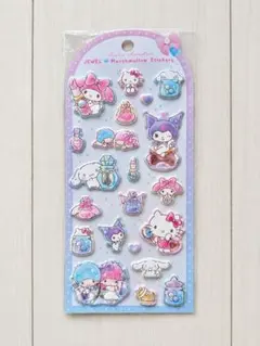 【新品未使用】サンリオキャラクターズ ジュエルマシュマロステッカーズ シール