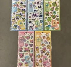 新品　たまごっち 平成はっぴーフォン シール 5種セット 未使用