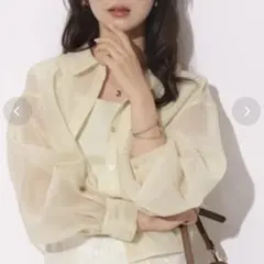 ゆーあママ様専用 Rirandture シアーシャツのサムネイル