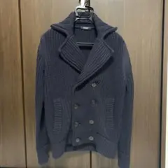 バーバリーブラックレーベル Pコート型ニット