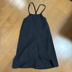 GUブラックサロペット 140