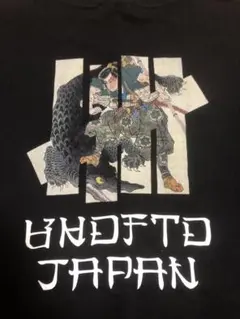 UNDEFEATED 日本限定販売　浮世絵 武蔵 長袖Tシャツ 黒 M