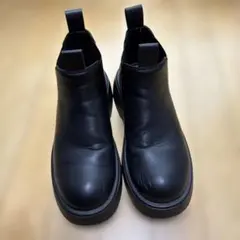 ZARA ブラック サイドゴアブーツ 39