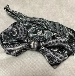 スーツカンパニー✱ペイズリー柄シルク蝶ネクタイ