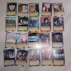 NARUTO　ナルト疾風伝 カードゲーム 作伝カード 20枚セット②