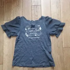 メゾピアノjunior　カットソー　140　ブラック