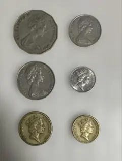 オーストラリア硬貨 6枚セット エリザベス2世
