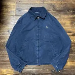 90s00sポロ byラルフローレン スイングトップ ジャケット チンスト