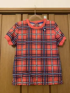 Le Coq Sportif チェック柄 Tシャツ Lサイズ