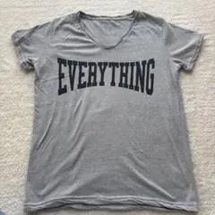 TODAYFUL グレー Vネック Tシャツのサムネイル