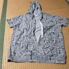 レディースM半袖パーカー