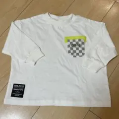 【新品】ブリーズ長袖Tシャツ ホワイトサイズ90 ベビー　キッズ
