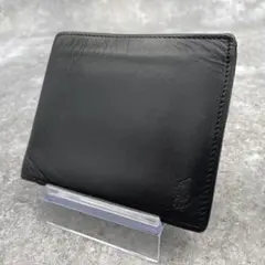 【微美品】Polo by Ralph Lauren ラルフローレン　折り財布　黒のサムネイル