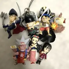 ワンピース ミニフィギュア ストラップ 6点セット