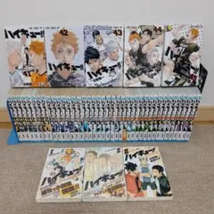 ハイキュー!! 45巻全巻　小説本３冊