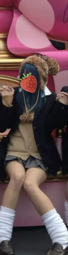 ベージュ カーディガン 長袖 ウール混紡