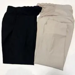 UNIQLO スマートアンクルマタニティパンツ　2枚
