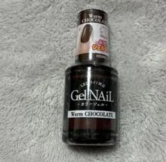 匿名配送　セリア　ウォームチョコレート　　ジェルネイル