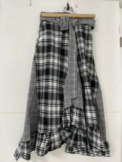 値下げjouetie フリルロングスカート