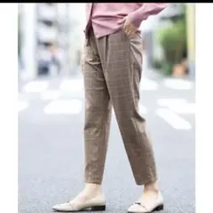 a.v.v 【洗える / 裏起毛】美脚シルエットテーパードパンツ