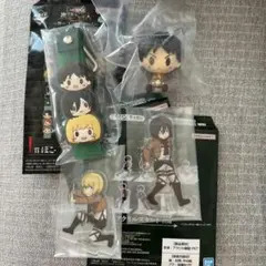 進撃の巨人 一番くじ I賞 H賞 G賞 エレン ミカサ アルミン アクスタ