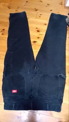 ① 00s メキシコ製 Dickies ペインター ブラック ダック 페이드