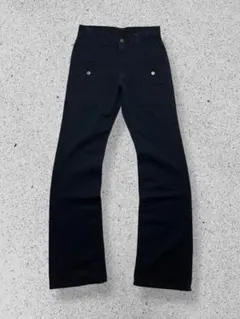 希少00s LEE 0269 日本製 ブッシュフレアパンツ 濃紺 W30 L34のサムネイル