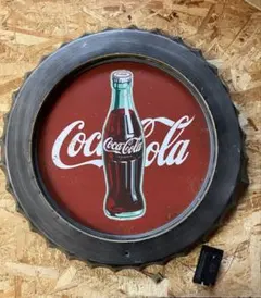 Coca-Cola ボトル型 王冠デザイン ウォールサイン - メルカリ