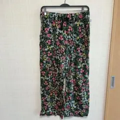 美品　Cacique 花柄イージーパンツ ルームパンツ　総柄　ゆったり　L相当