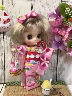 ミディブライスサイズ　パンクピンク　うさぎ　帽子 2026年最新】ミディブライスの人気アイテム - メルカリ