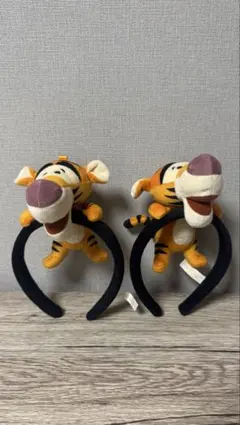 ディズニー　ぬいぐるみカチューシャ　ティガー　2個セットのサムネイル