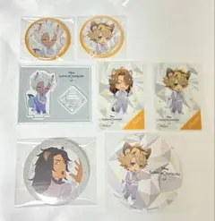 ツイステ サバナクロー カフェ 缶バッジ アクスタ コースター D100