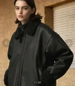 EMMA CLOTHES B-3フェイクムートンジャケット　YOKE　markaのサムネイル