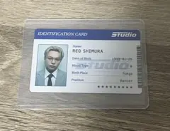 SUPER★DRAGON スパドラ 志村玲於 FC ID風カード