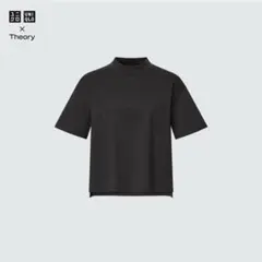 ユニクロエアリズムコットンモックネックTheory L
