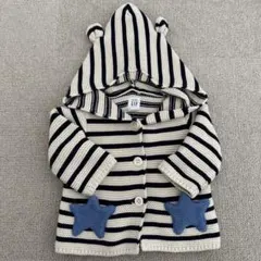 baby GAP ストライプ カーディガン 0-3ヶ月