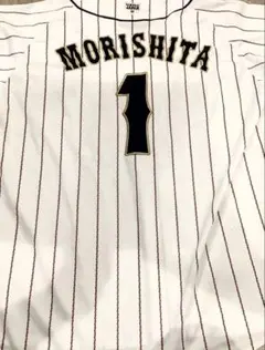 優勝！阪神タイガース 森下選手 サイン入りユニフォーム Lサイズ90周年写真付き 優勝！阪神タイガース 森下選手 サイン入りユニフォーム Lサイズ90周年